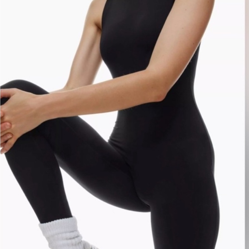 TNA Black Fitted Jumpsuit